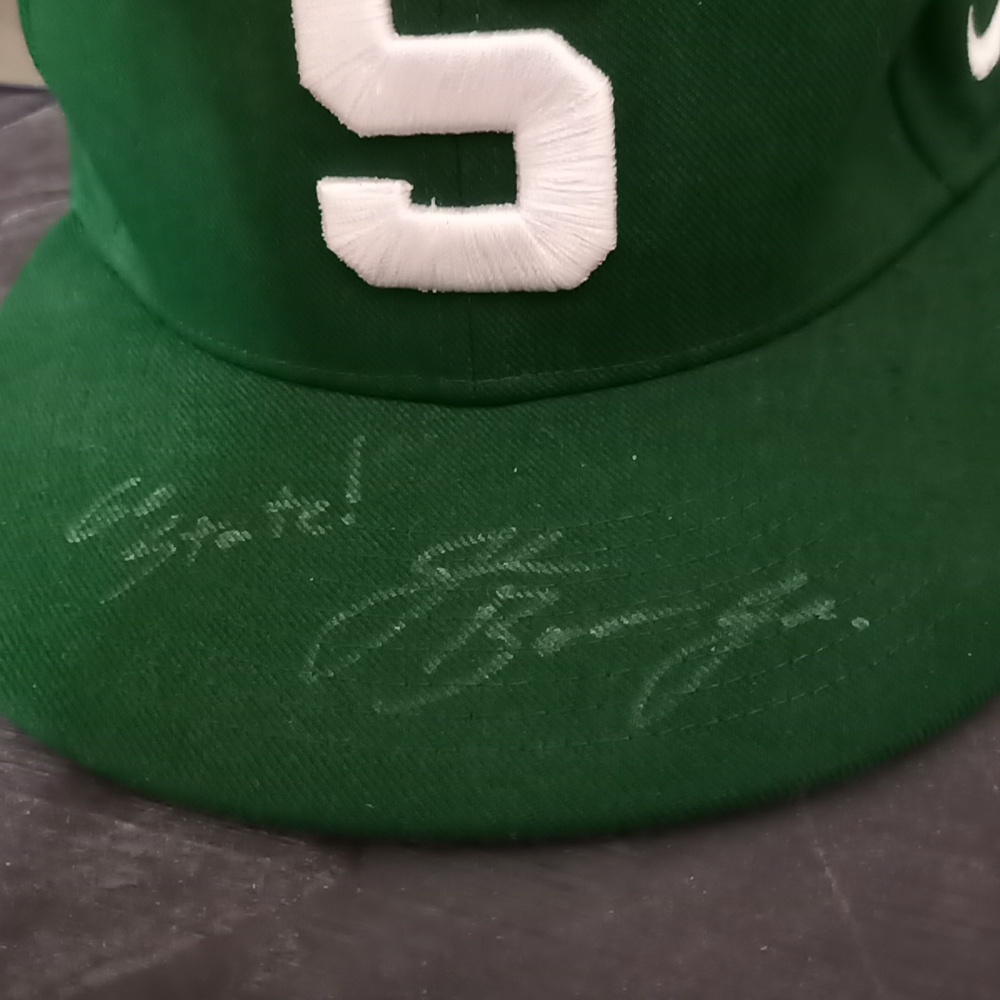 Autographed Michigan State Nike MSU Spartans Baseball Cap Signed Jake Boss Jr. - Picture 5 of 6
